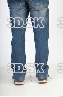 Calf reference blue jeans of Orville 0005